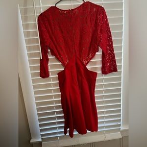 Red Cocktail Dress